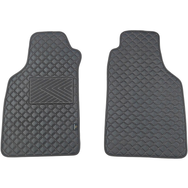 Ekonahast matid QuiltyMats LIGIER JS50 alates 2012a. (Must / mustad õmblused)