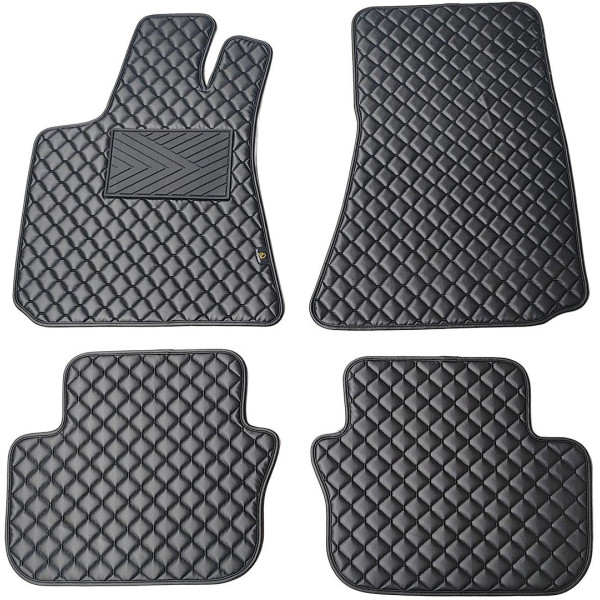 Ekonahast matid QuiltyMats MASERATI GHIBLI 2013-2023a. (Must / mustad õmblused)