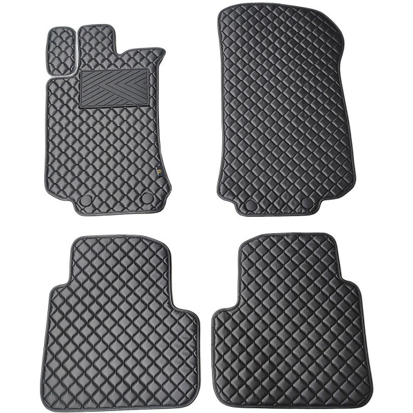 Ekonahast matid QuiltyMats MERCEDES-BENZ R-class W251 2005-2015a. (Must / mustad õmblused)