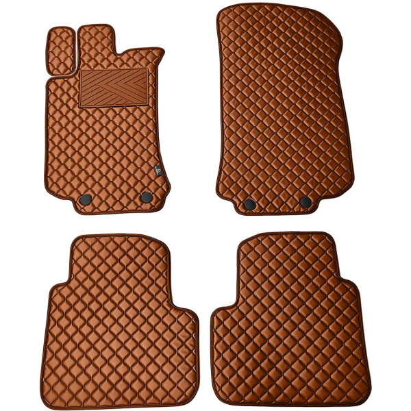 Ekonahast matid QuiltyMats MERCEDES-BENZ R-class W251 2005-2015a. (Pruun / pruunid õmblused)