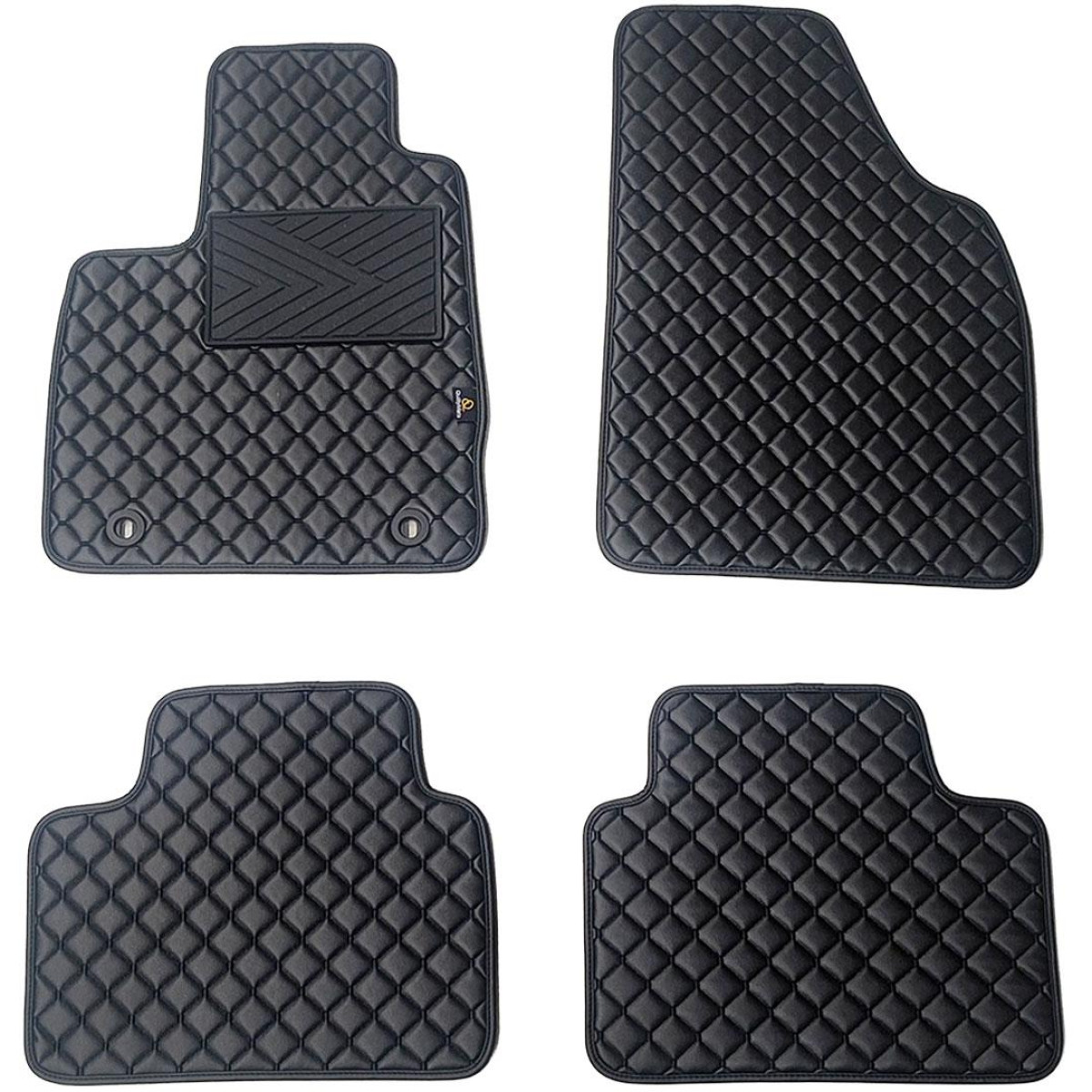 Ekonahast matid QuiltyMats MG 3 alates 2024a. (Must / mustad õmblused)