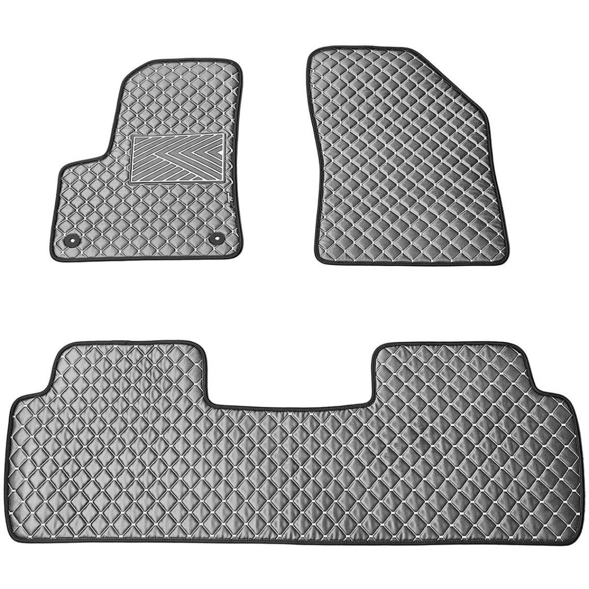 Ekonahast matid QuiltyMats PEUGEOT 5008 2017-2024a. (Hall / hallid õmblused)