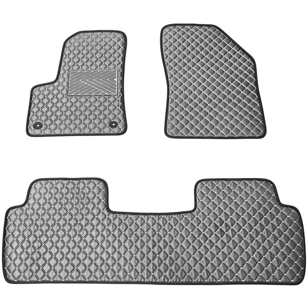 Ekonahast matid QuiltyMats PEUGEOT 5008 2017-2024a. (Hall / hallid õmblused)