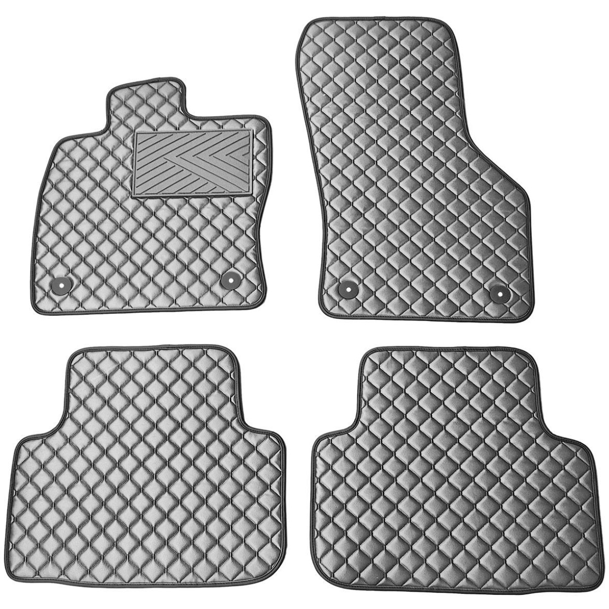 Ekonahast matid QuiltyMats SKODA OCTAVIA 2013-2020a. (Hall / hallid õmblused)