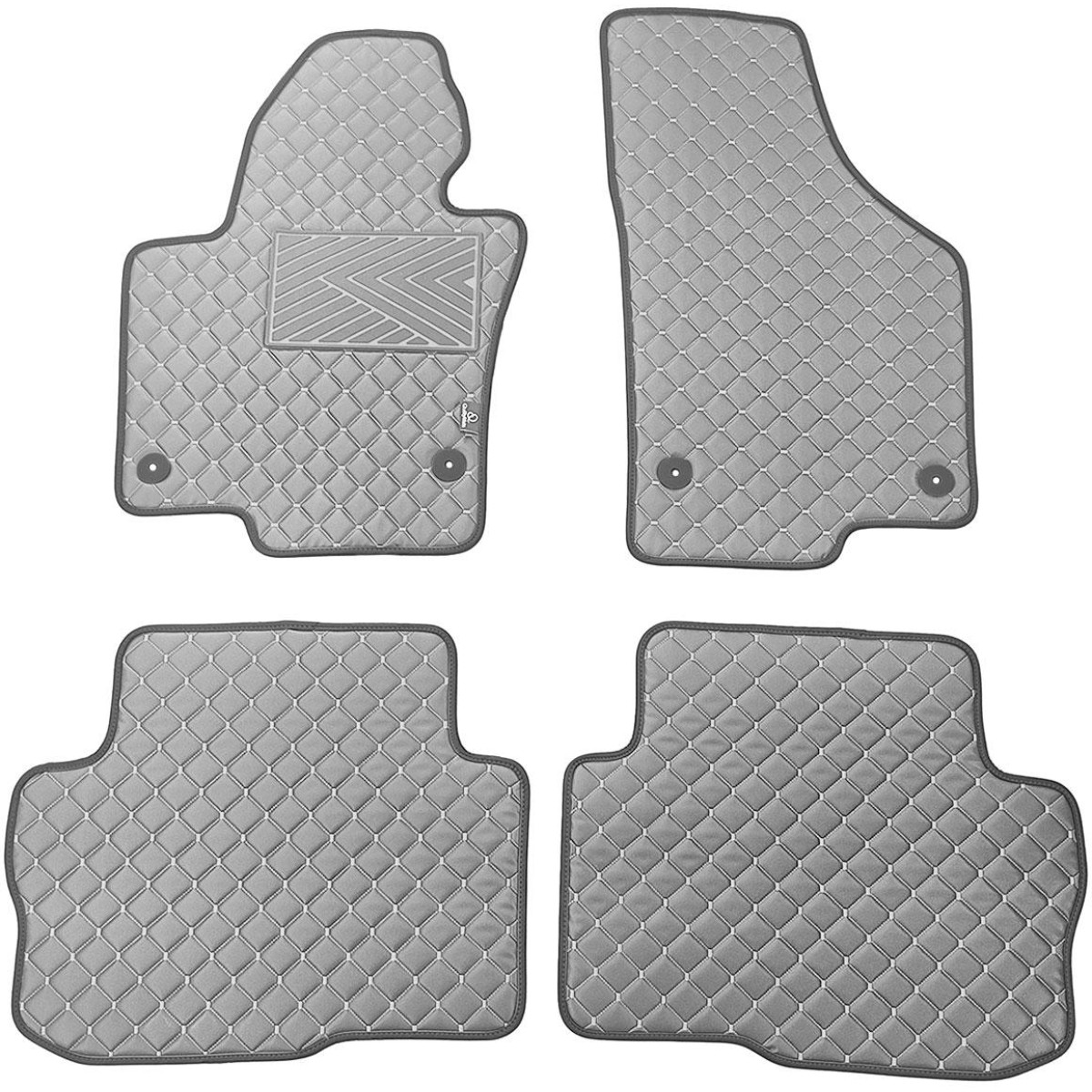 Ekonahast matid QuiltyMats SKODA SUPERB 2008-2015a. (Hall / hallid õmblused)