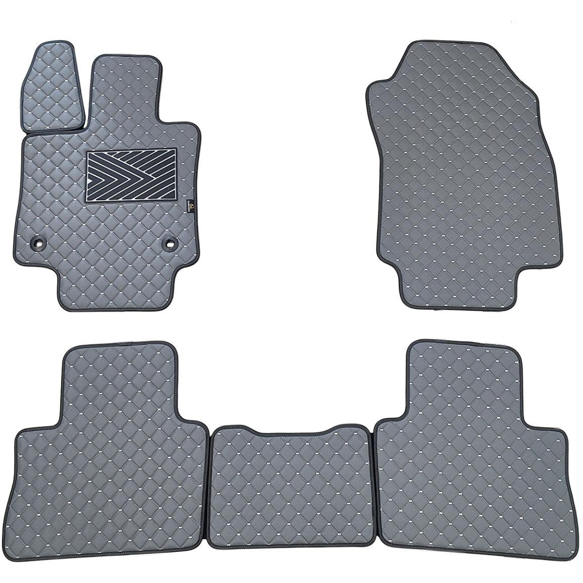 Ekonahast matid QuiltyMats TOYOTA RAV-4 2018-2025a. (Hibridas) (Hall / hallid õmblused)