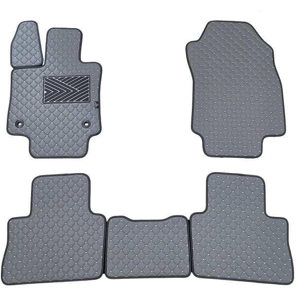 Ekonahast matid QuiltyMats TOYOTA RAV-4 2018-2025a. (Hibridas) (Hall / hallid õmblused)