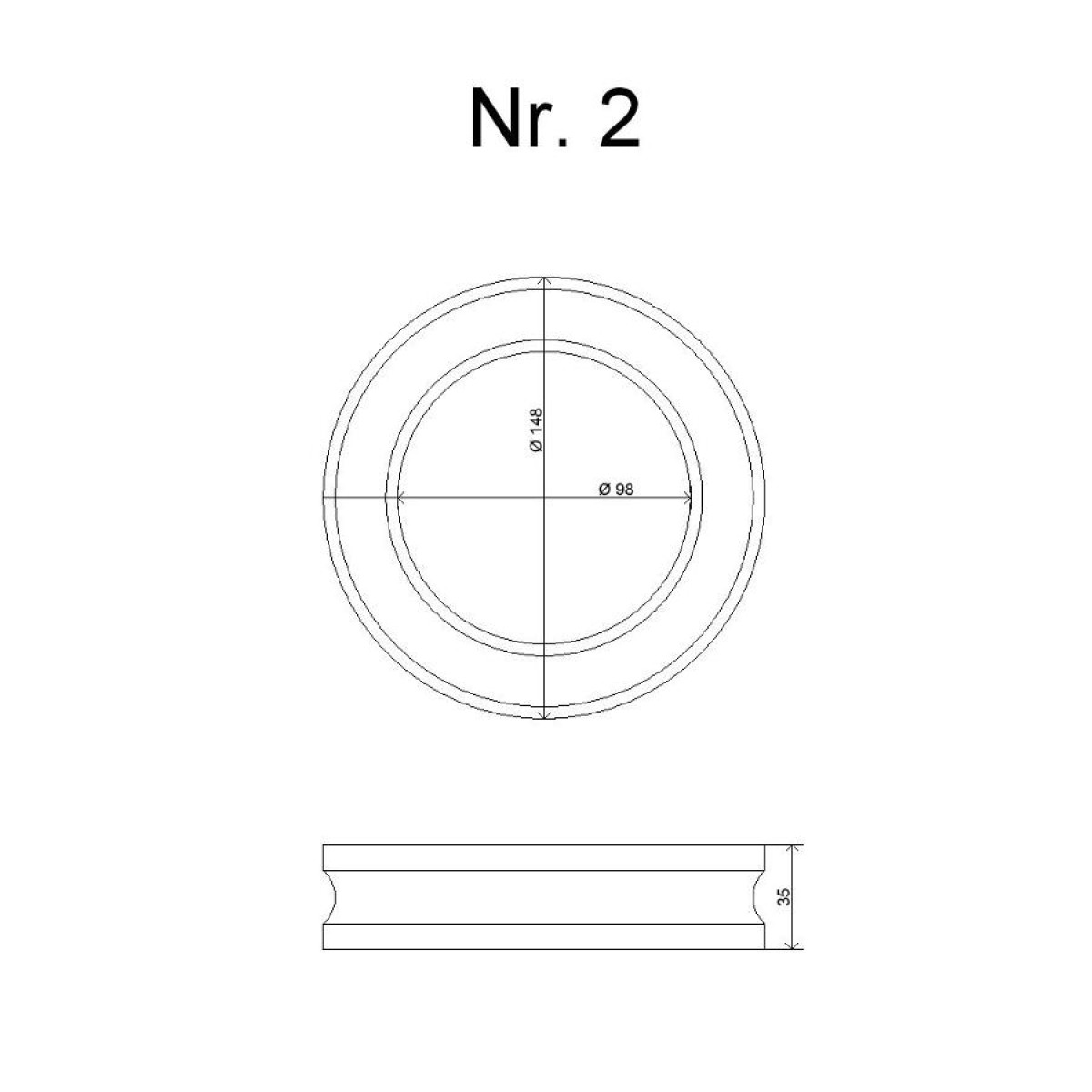 Vedru tugevduskumm nr 2