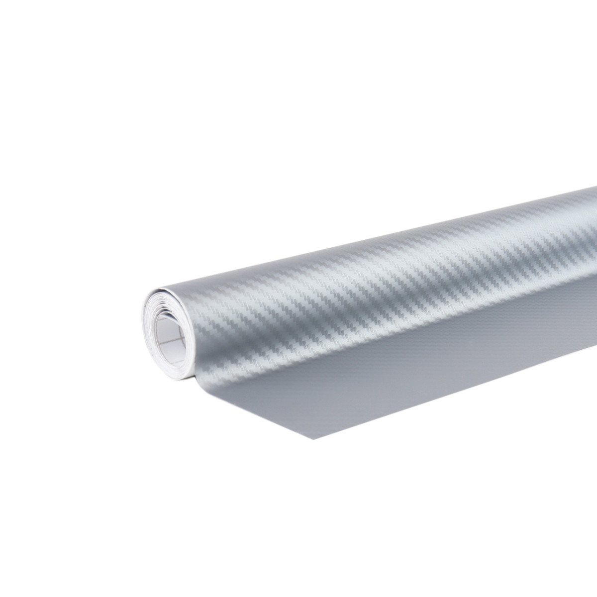 3D süsinikkiust foolium, hõbedane, 30 cm x 150 cm, AMIO-02600