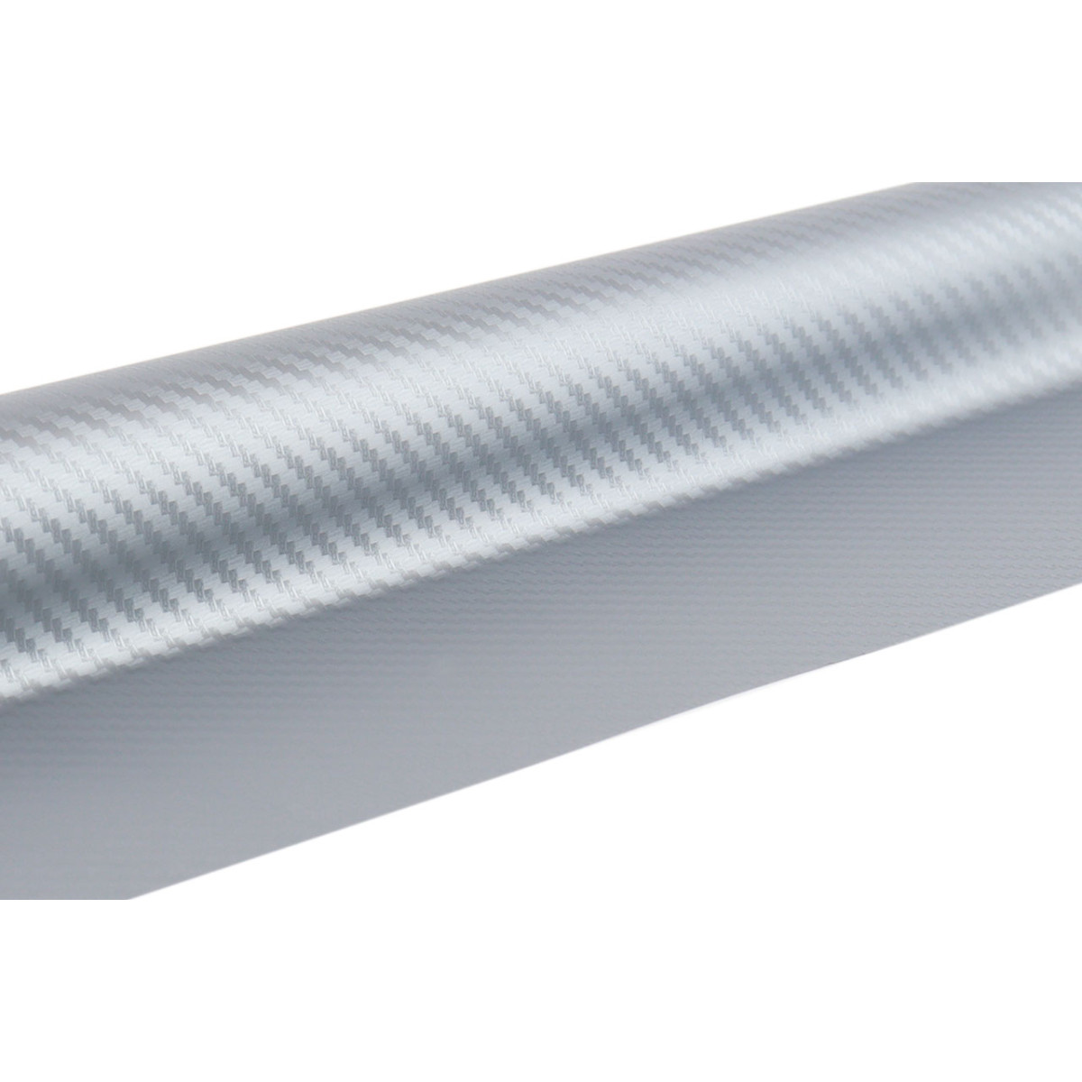 3D süsinikkiust foolium, hõbedane, 30 cm x 150 cm, AMIO-02600