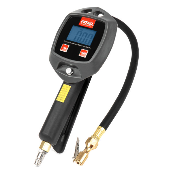 Digitaalse manomeetriga 18 baari täispumpamispüstol AMIO-04482