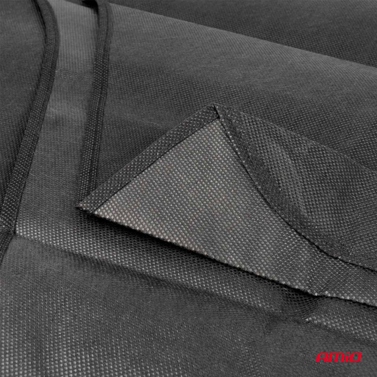 Suur tuuleklaas, mis kaitseb külma ja päikese eest 90x175 cm, must AMIO-01516