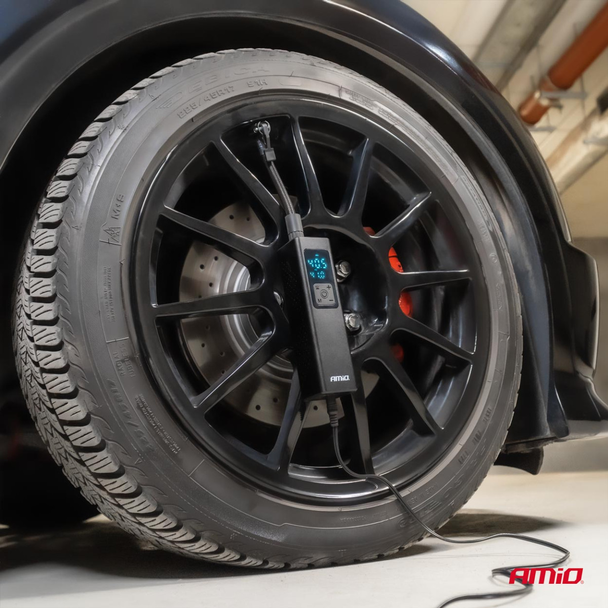 Autokompressor LED-ekraaniga 12V 100W AMIO-04376