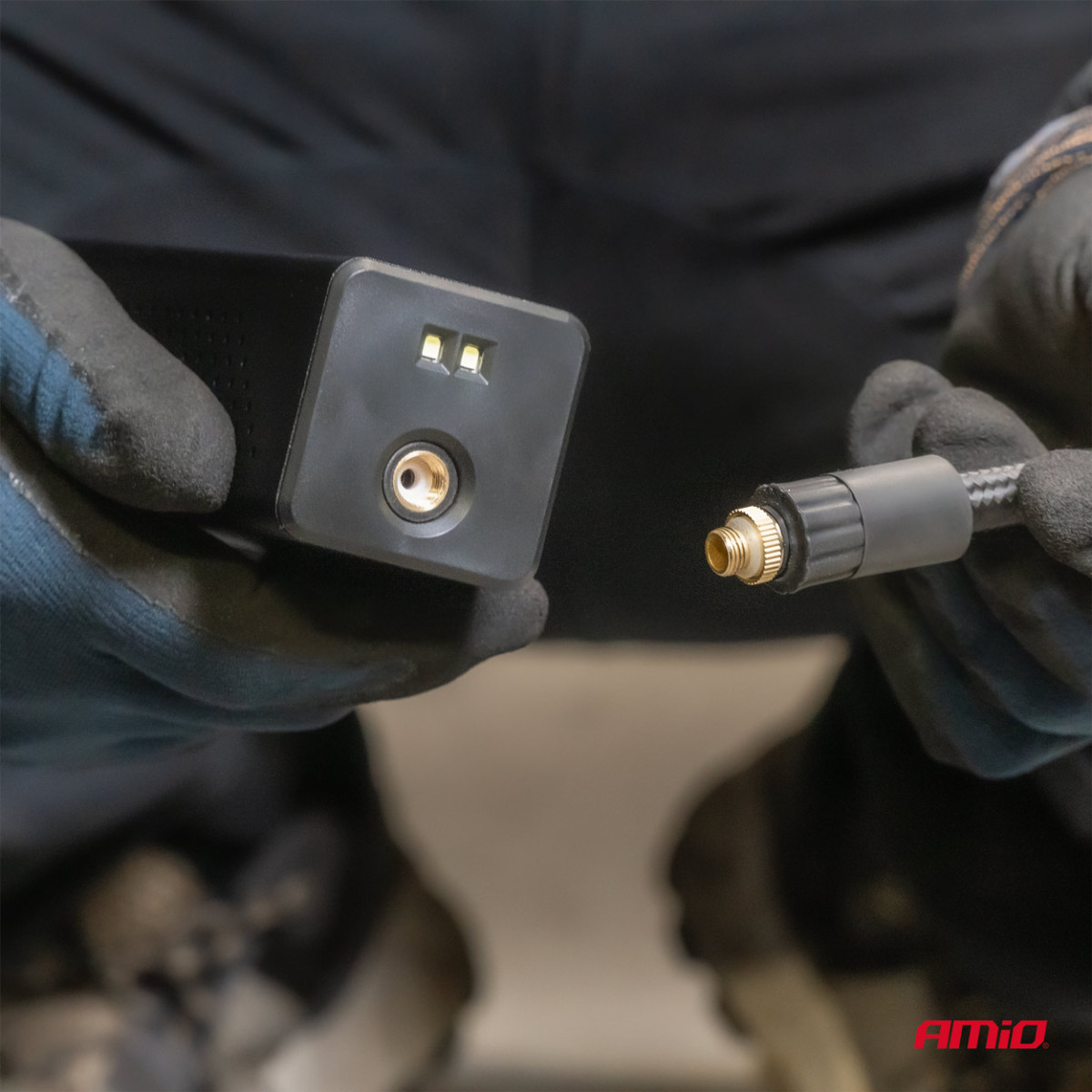 Autokompressor LED-ekraaniga 12V 100W AMIO-04376