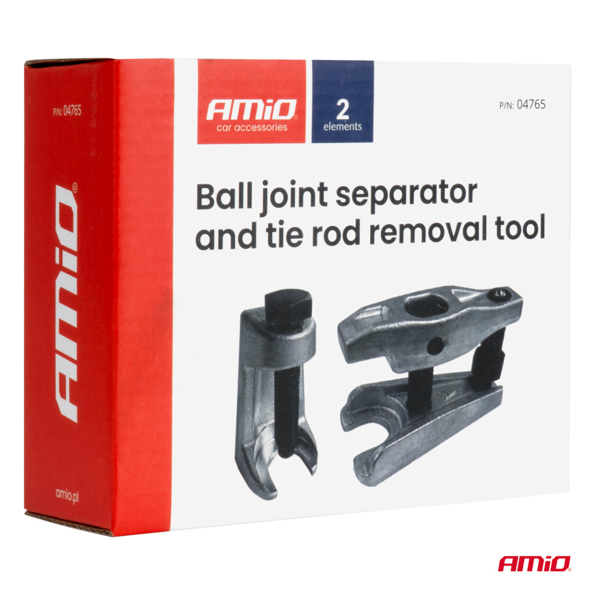 Kuulliigendi ja roolivarda otsa tõmmitsa tööriist AMIO-04765