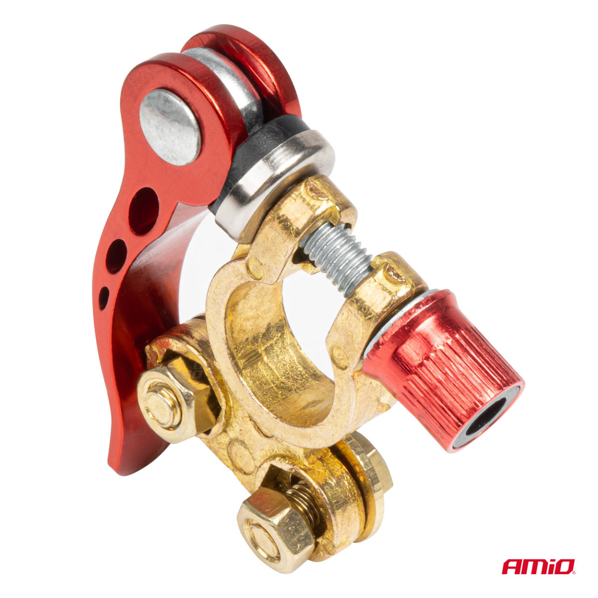Universaalsed akuklemmid kiirkinnitusvõtmega, vask AMiO-04059
