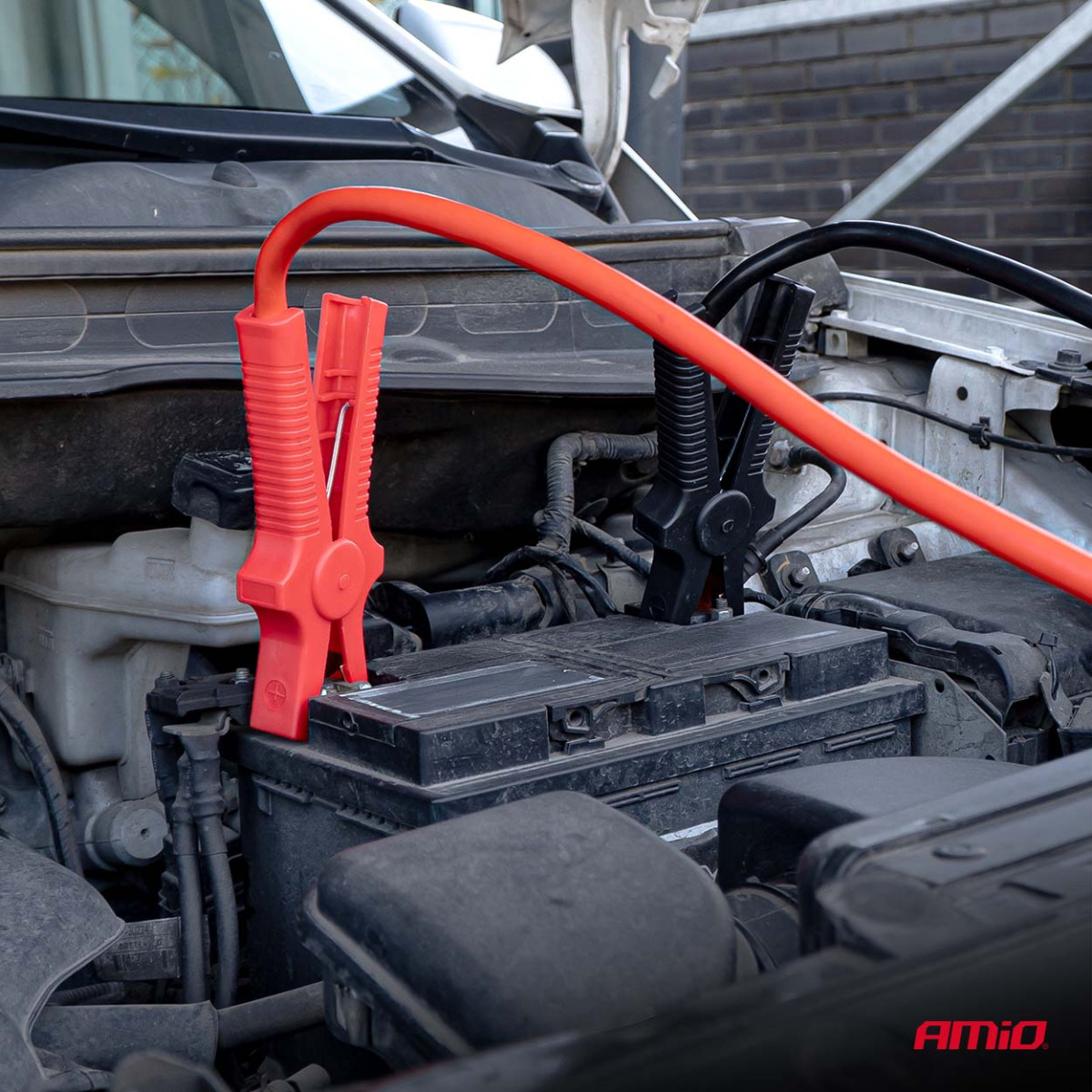 Käivituskaablid 480A 4,5 m TÜV AMIO-04595