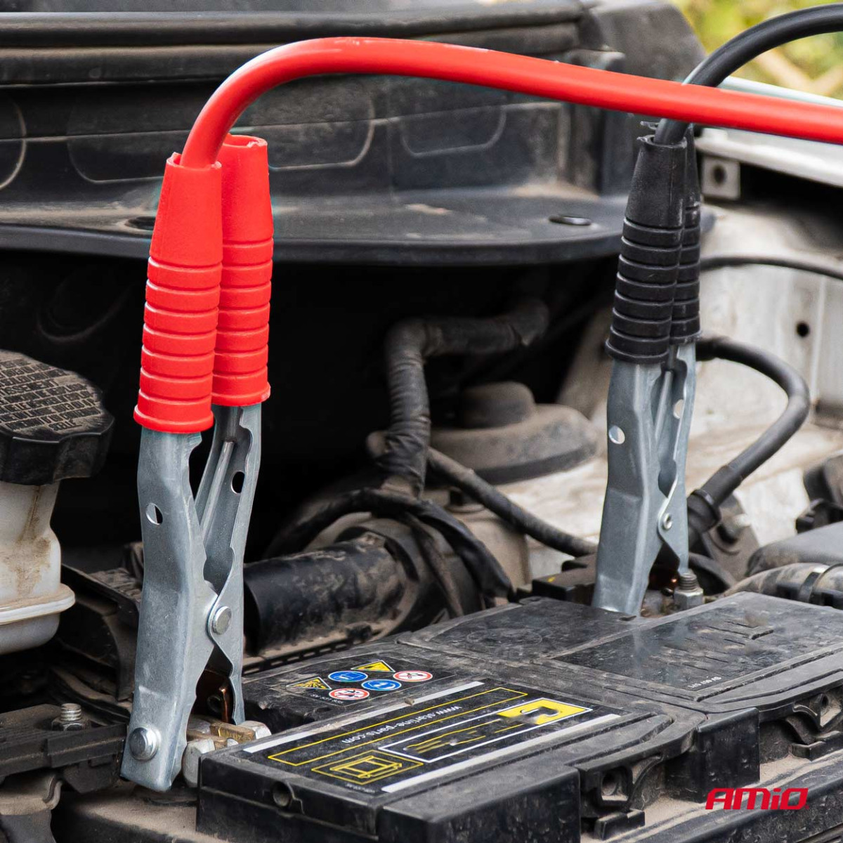 Käivituskaablid 1200A, 6 m, 99,9% vask, AMIO-04822