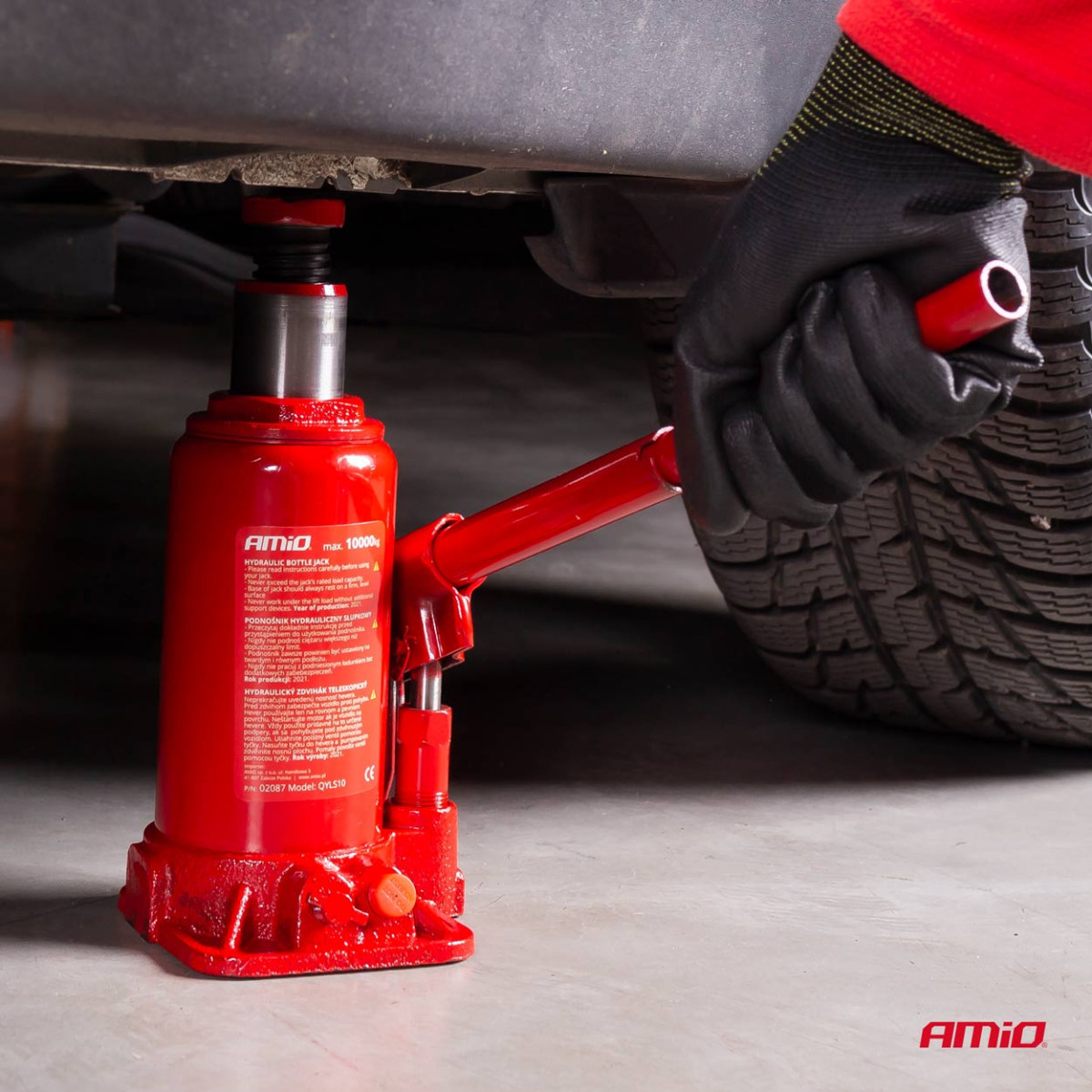 Hüdrauliline sammastõstuk 10 t, AMIO-02087