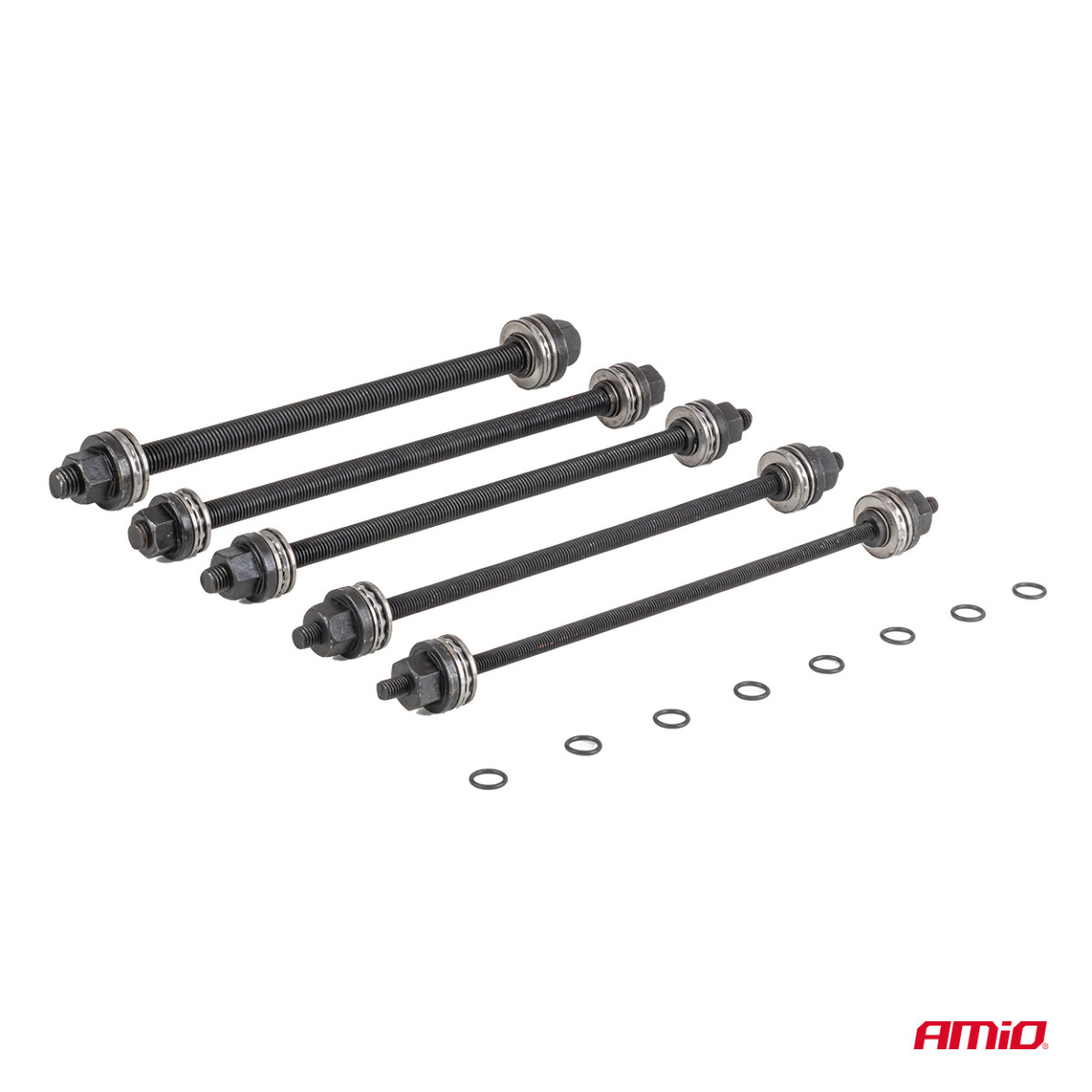 Tööriistakomplekt pukside ja laagrite väljatõmbamiseks, 27 osa. AMIO-04773