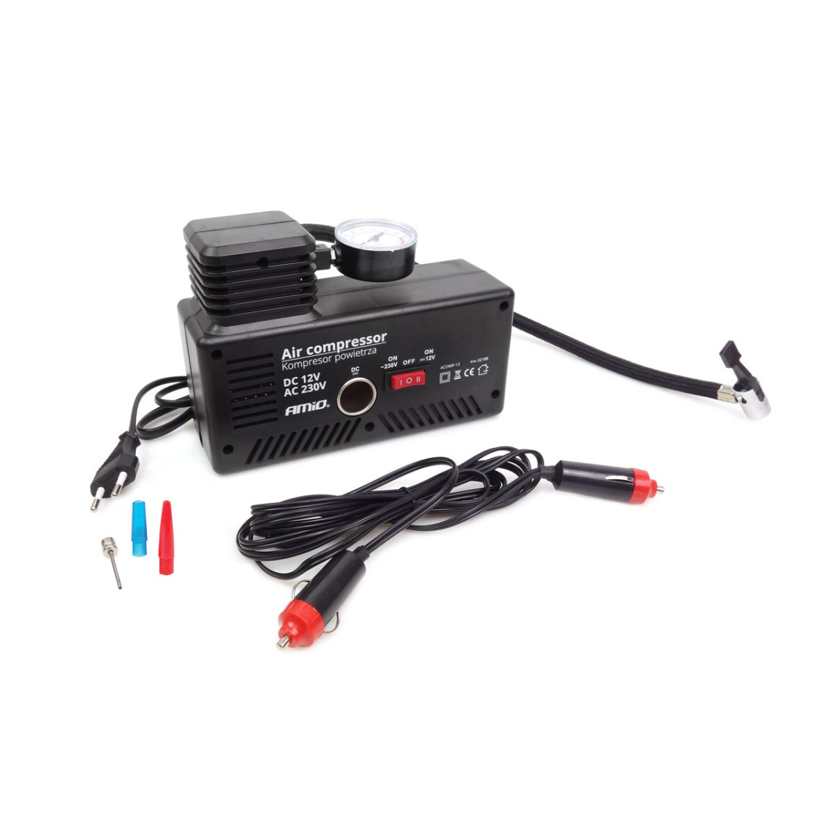 Autokompressor 12V / 230V, AMIO-02188