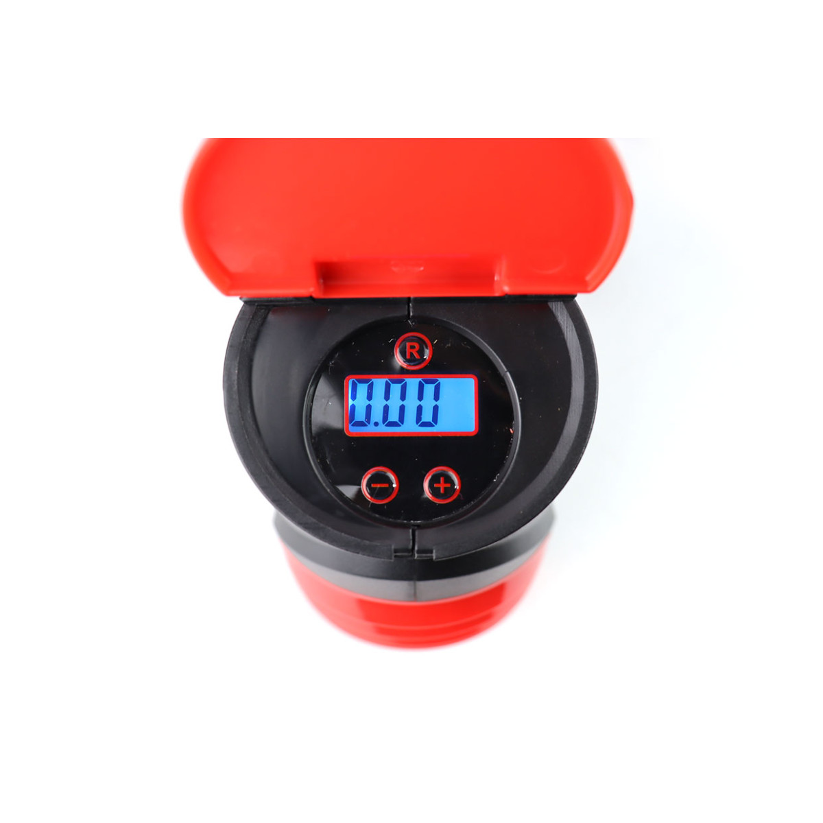 Car Air compressor with digital pressure gauge and LED light 12V ACOMP-16