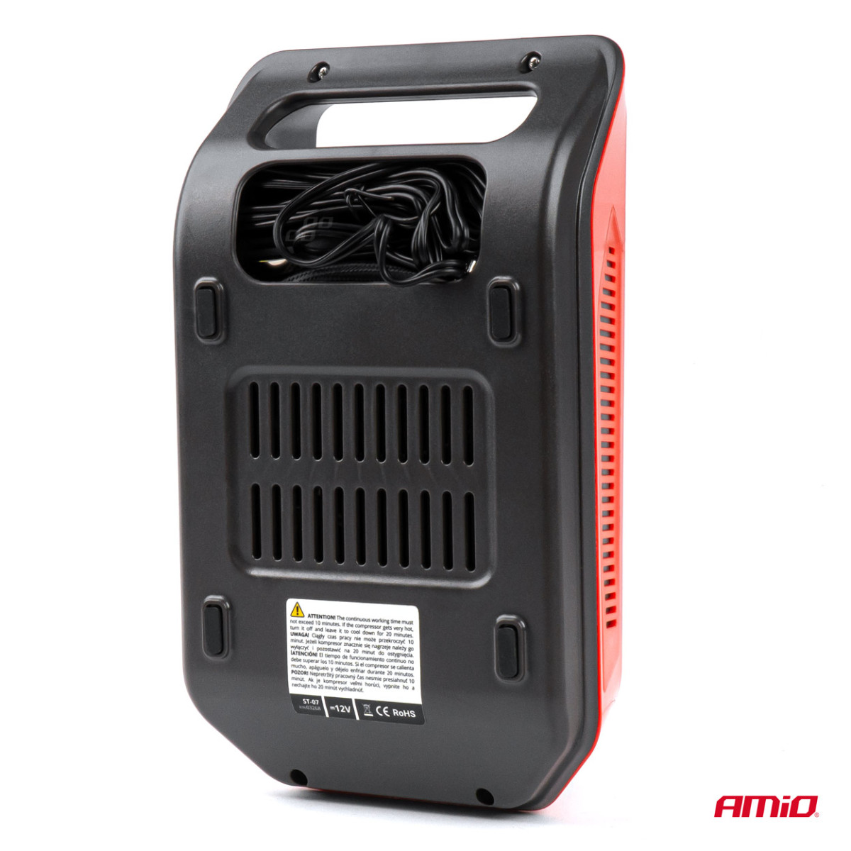 Auto õhukompressor 12 V, LCD, LED, AMIO-03268