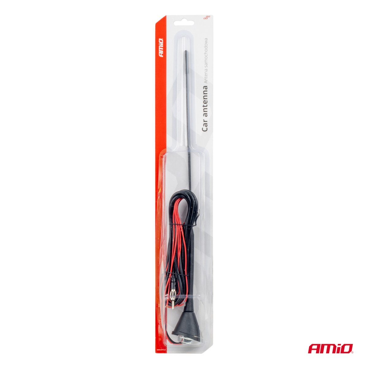 Autoantenn 40 cm võimendiga, ANT08 AMIO-01511