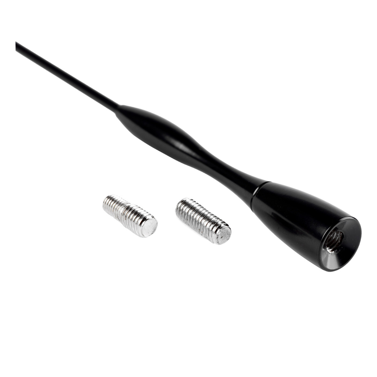 Auto alumiiniumantenn, 16 cm, 5/6 mm adapteriga, ANTM04 AMIO-01052
