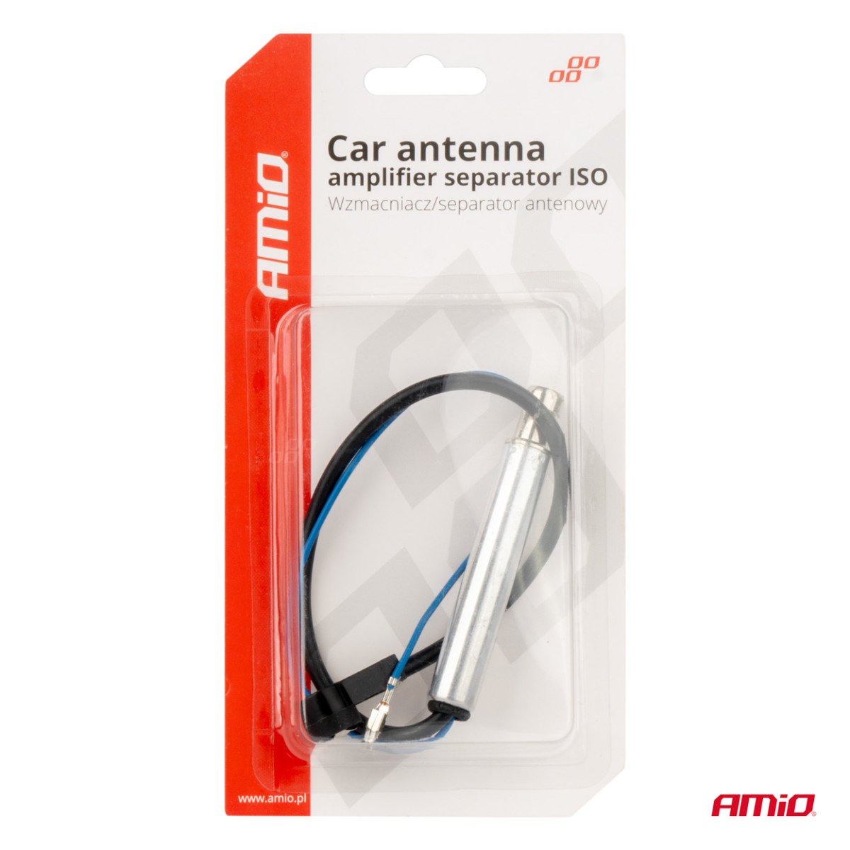 Autoantenni signaali võimendi-eraldaja ISO AMIO-04131