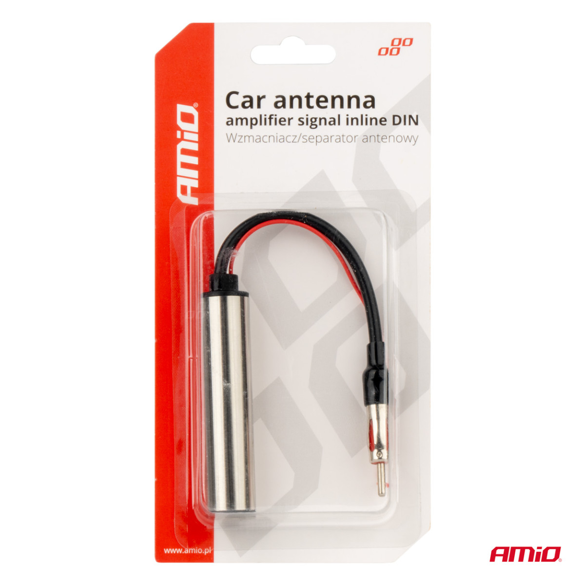 Autoantenni signaali võimendi-eraldaja DIN AMIO-04132