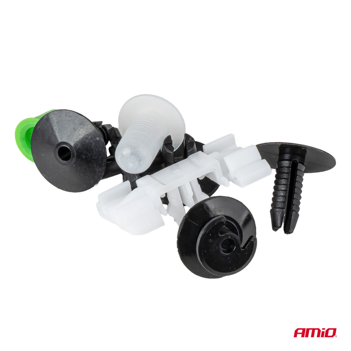 Autode kinnitustihvtide ja -klambrite komplekt, 290 tk. AMIO-04742