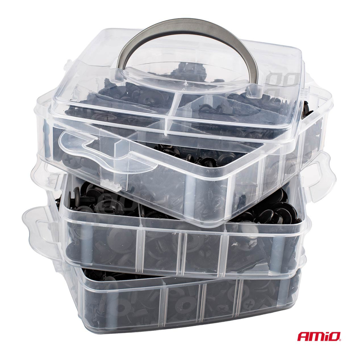 Autokere kinnitusklambrid, 620 tk, AMIO-02831 