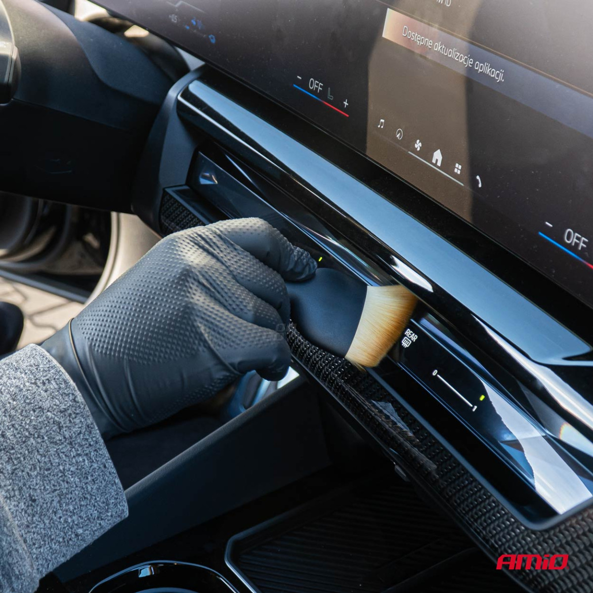 Autoosade puhastusharjade komplekt, 4 tk. AMIO-04335