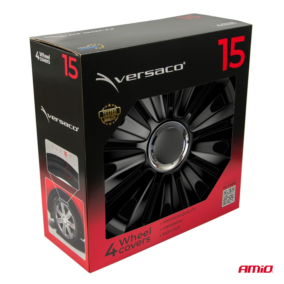 Rattakatted 4 tk. Royal, mustad 15"