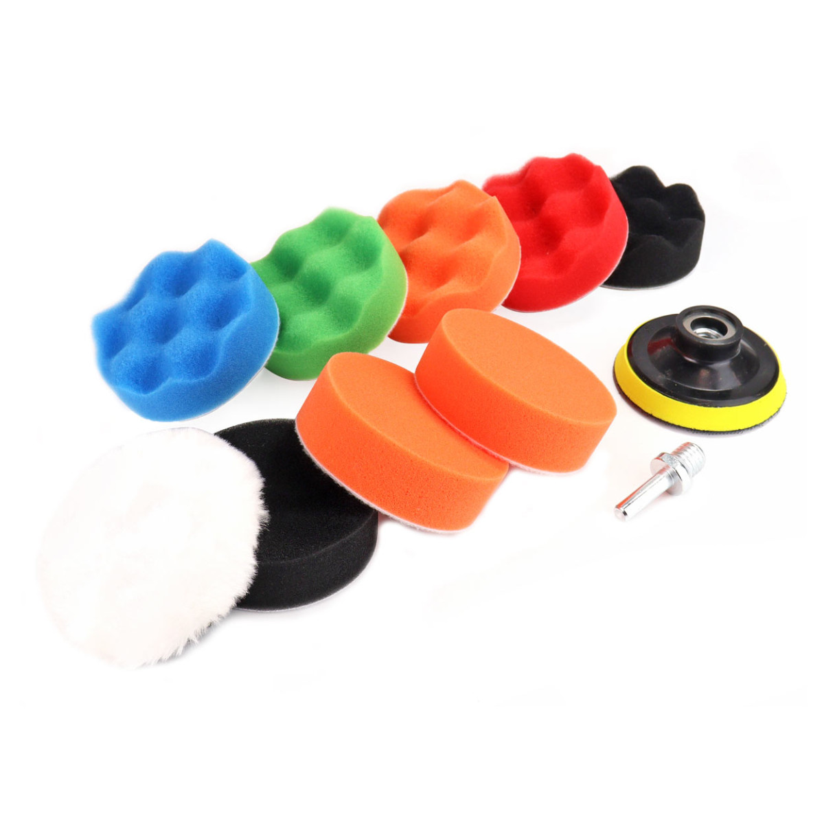 Auto poleerimisketaste komplekt 8 tk x 80 mm AMIO-02647
