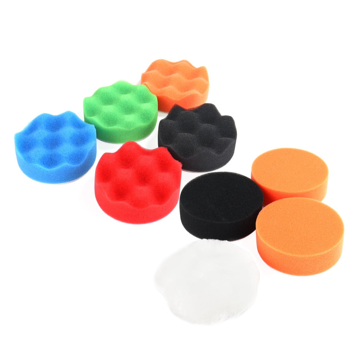 Auto poleerimisketaste komplekt 8 tk x 80 mm AMIO-02647