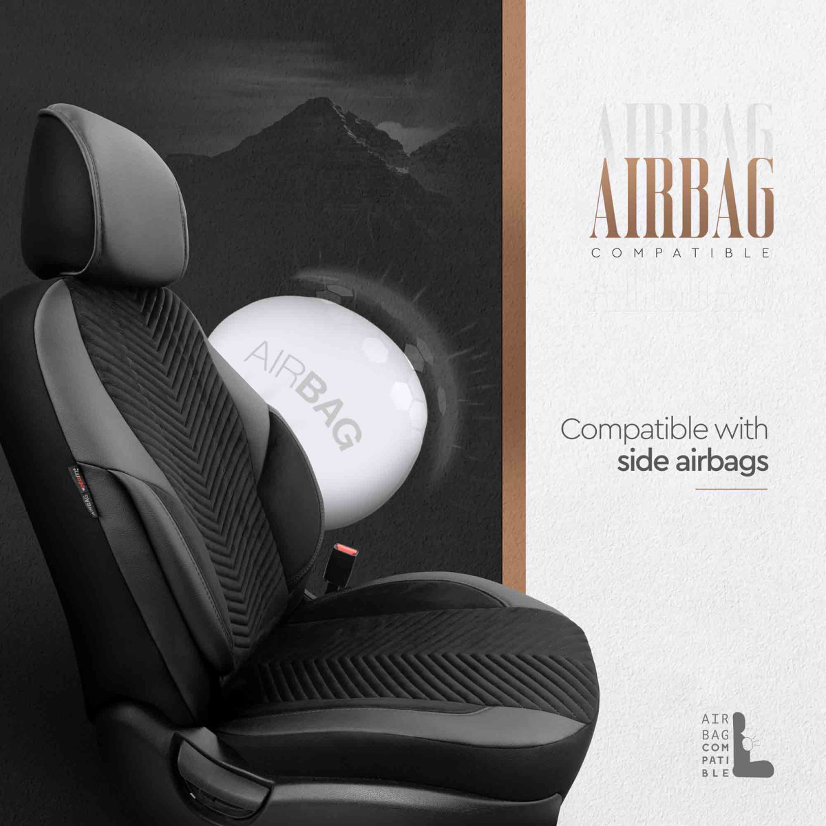 Universaalsed istmekatted OTOM, ADVANCED - mustad