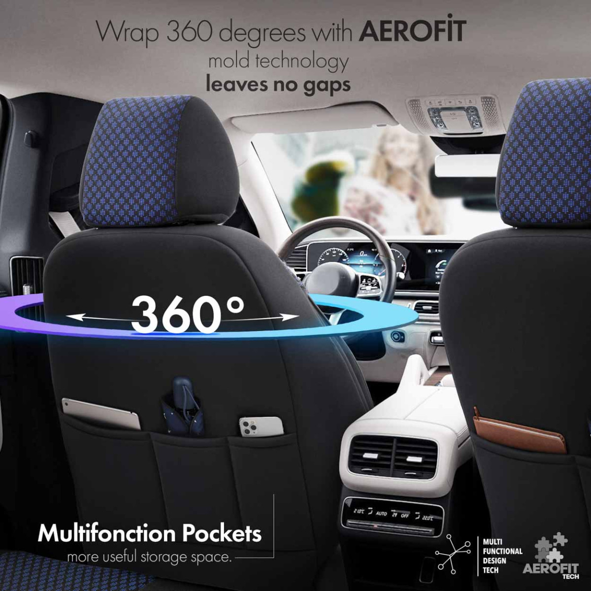 Universaalsed istmekatted OTOM, SPORT PLUS - sinised