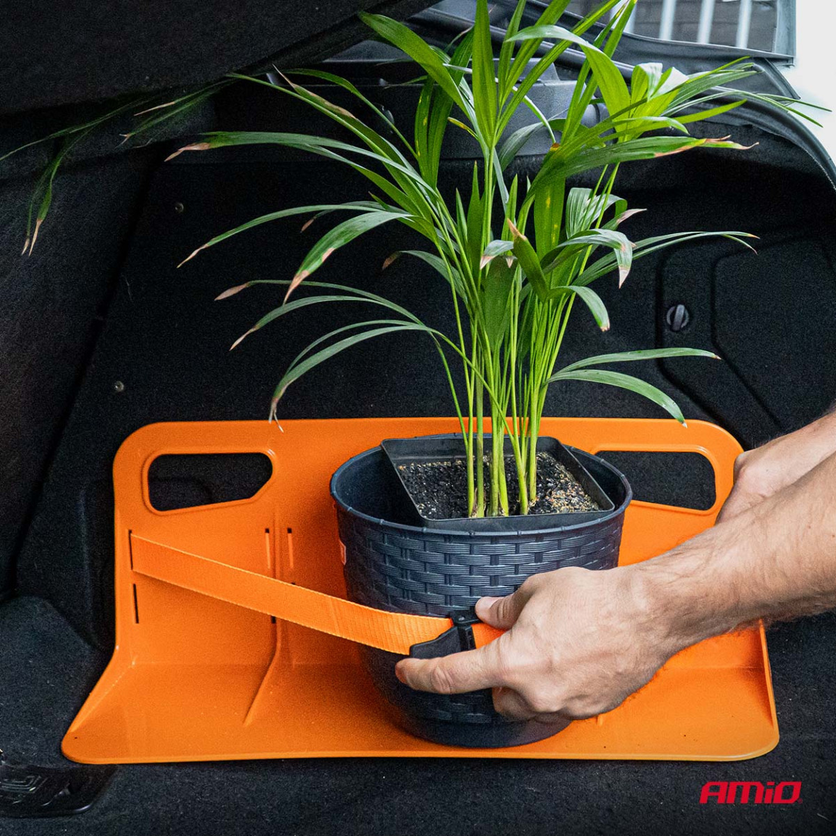 Lisapakihoidja/korraldaja kleebistega 46x19x14cm AMIO-04769