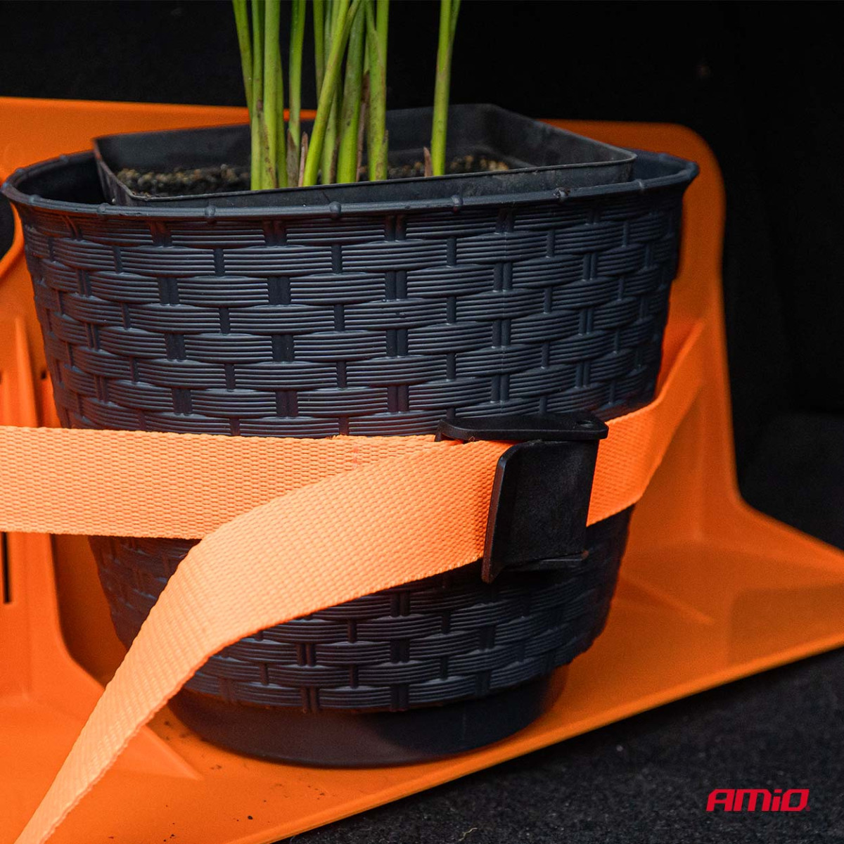 Lisapakihoidja/korraldaja kleebistega 46x19x14cm AMIO-04769