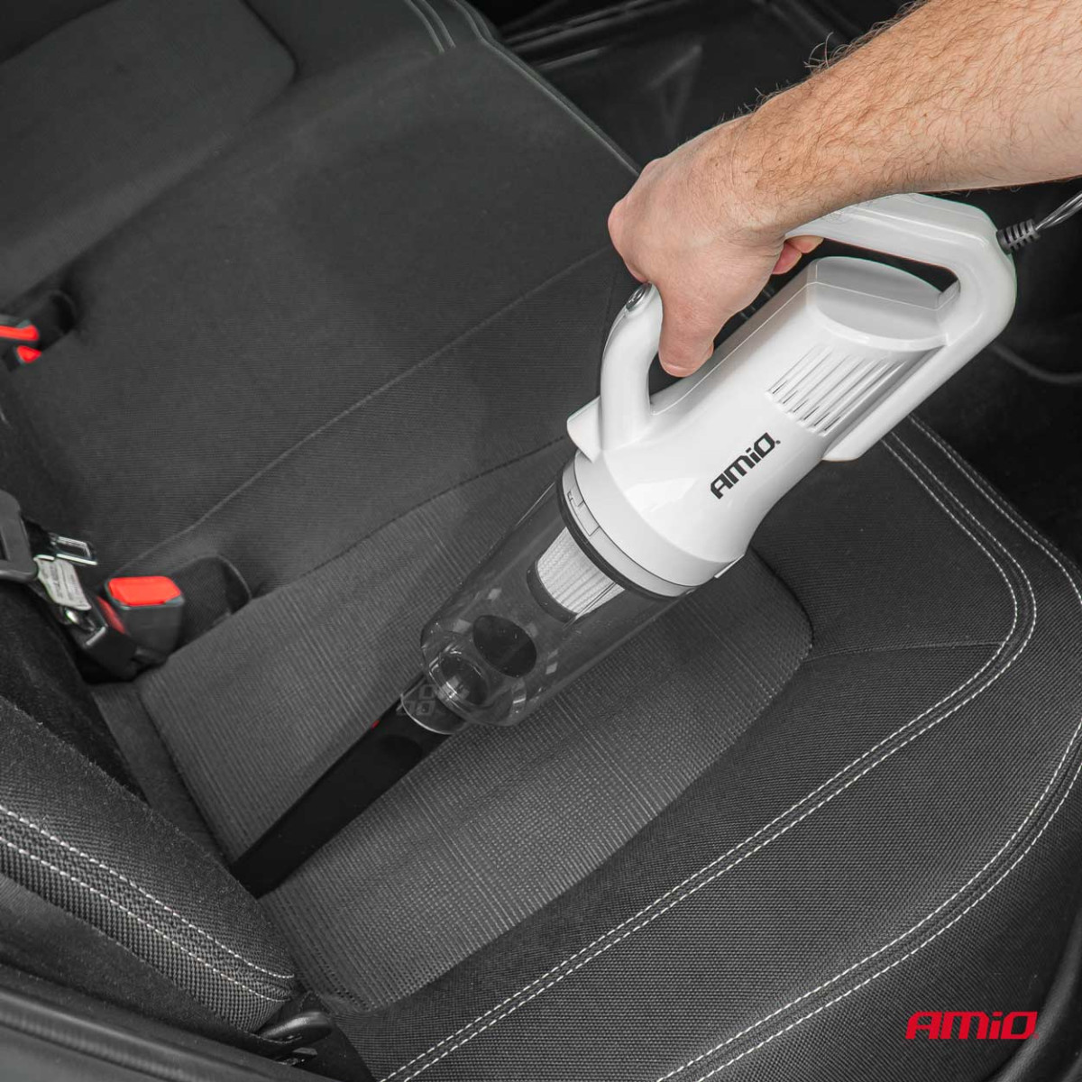 Autotolmuimeja 12 V, 60 W, HEPA filtriga, 5kPa AMIO-03691