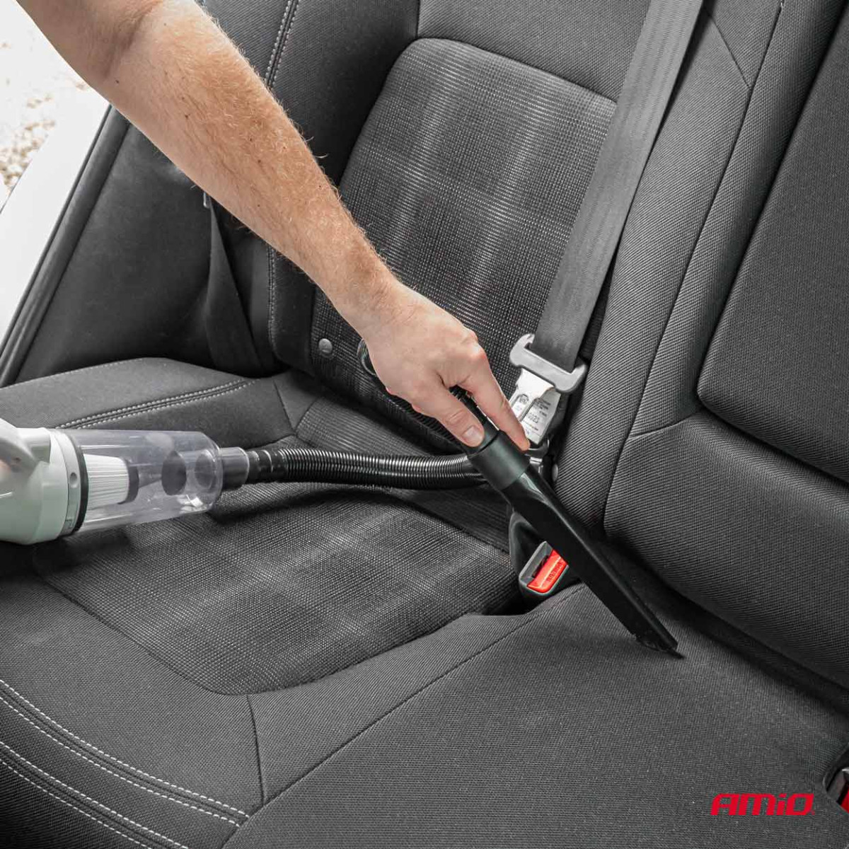 Autotolmuimeja 12 V, 60 W, HEPA filtriga, 5kPa AMIO-03691