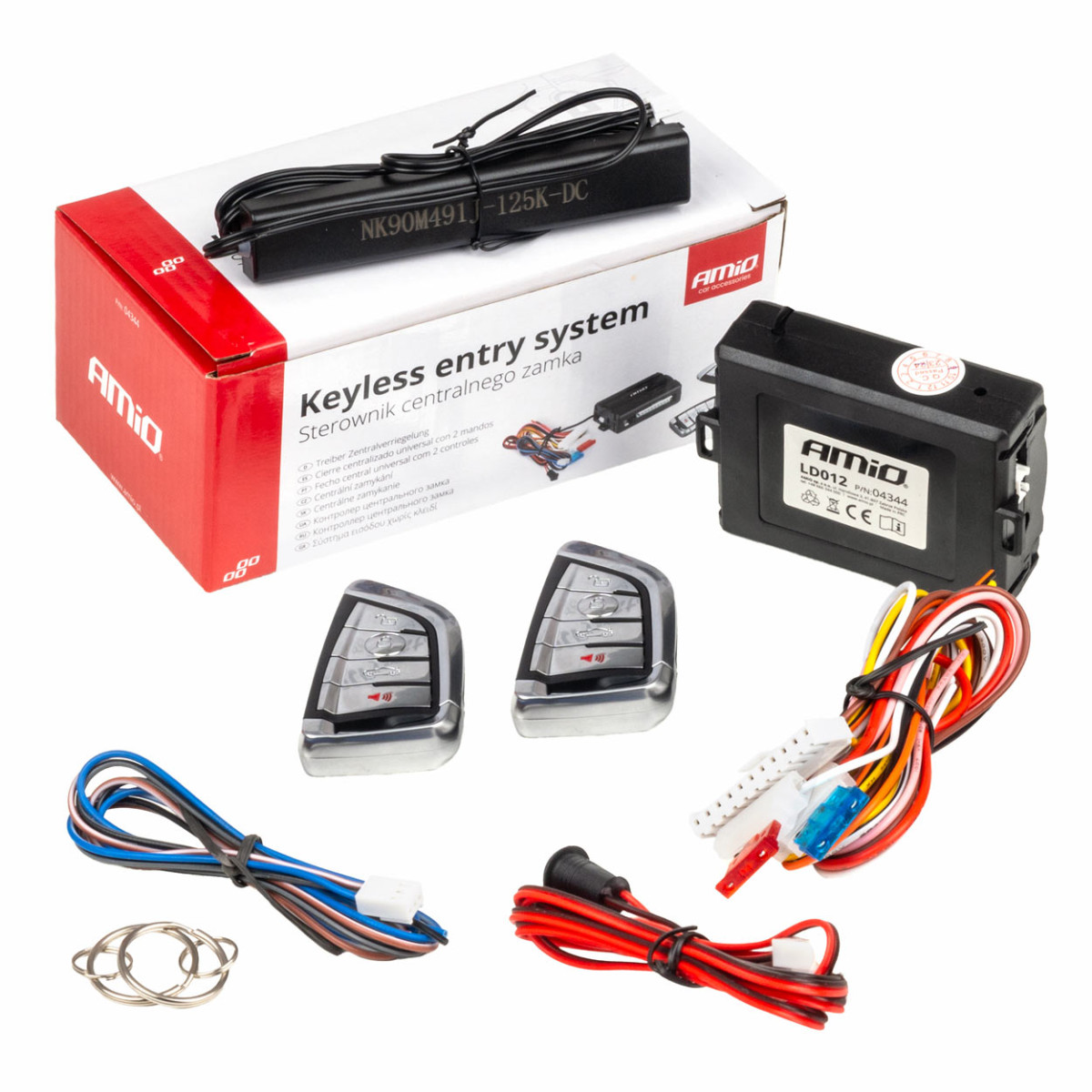 Keskluku kontroller kontaktivaba (Keyless Entry) ligipääsukontrolliga AMIO-04344