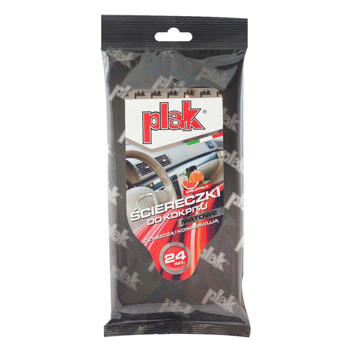 PLAK plastlapid, 24 tk, matt efekt, greibilõhn