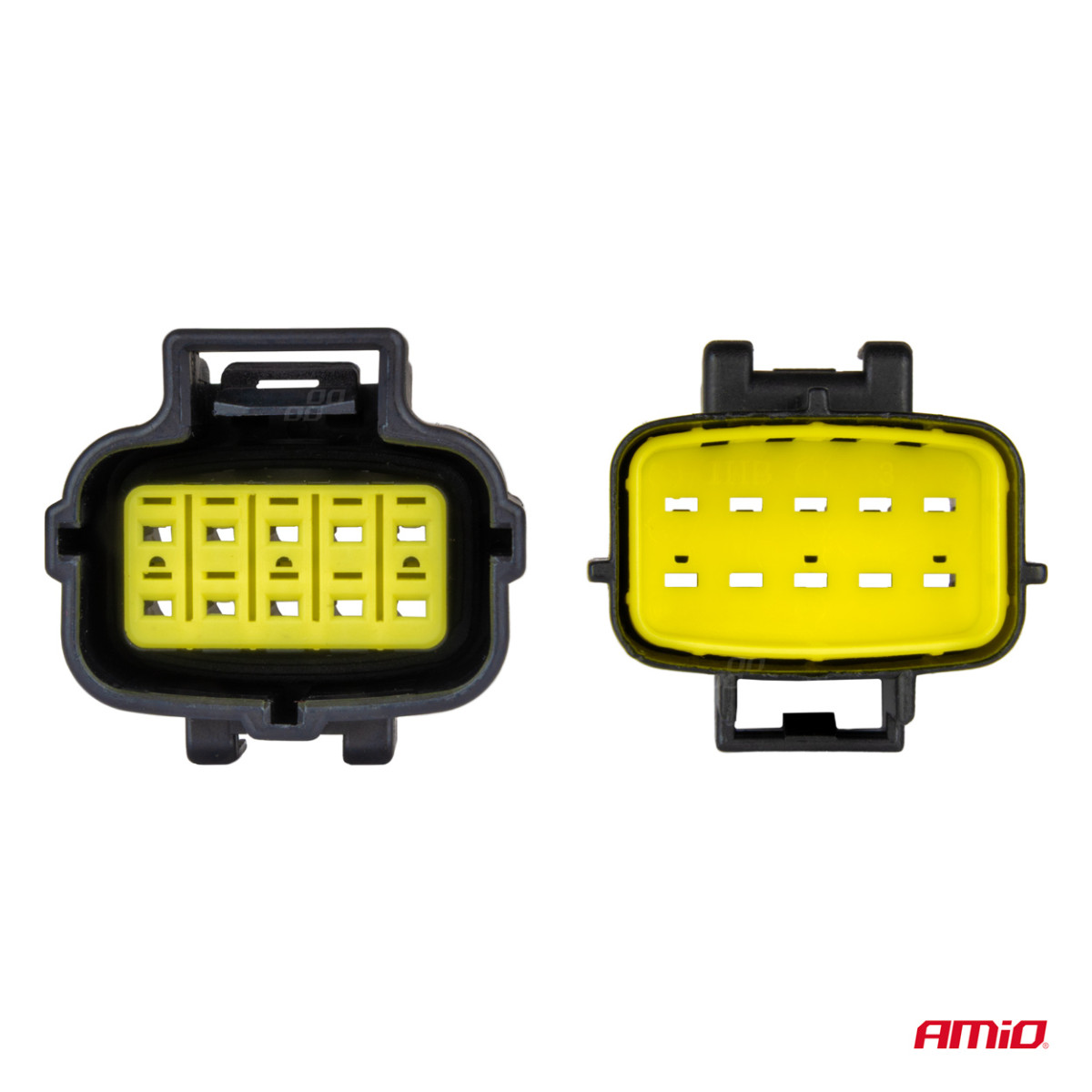 Veekindel 10-kontaktiline elektripistik, 2,2 mm AMIO-04351