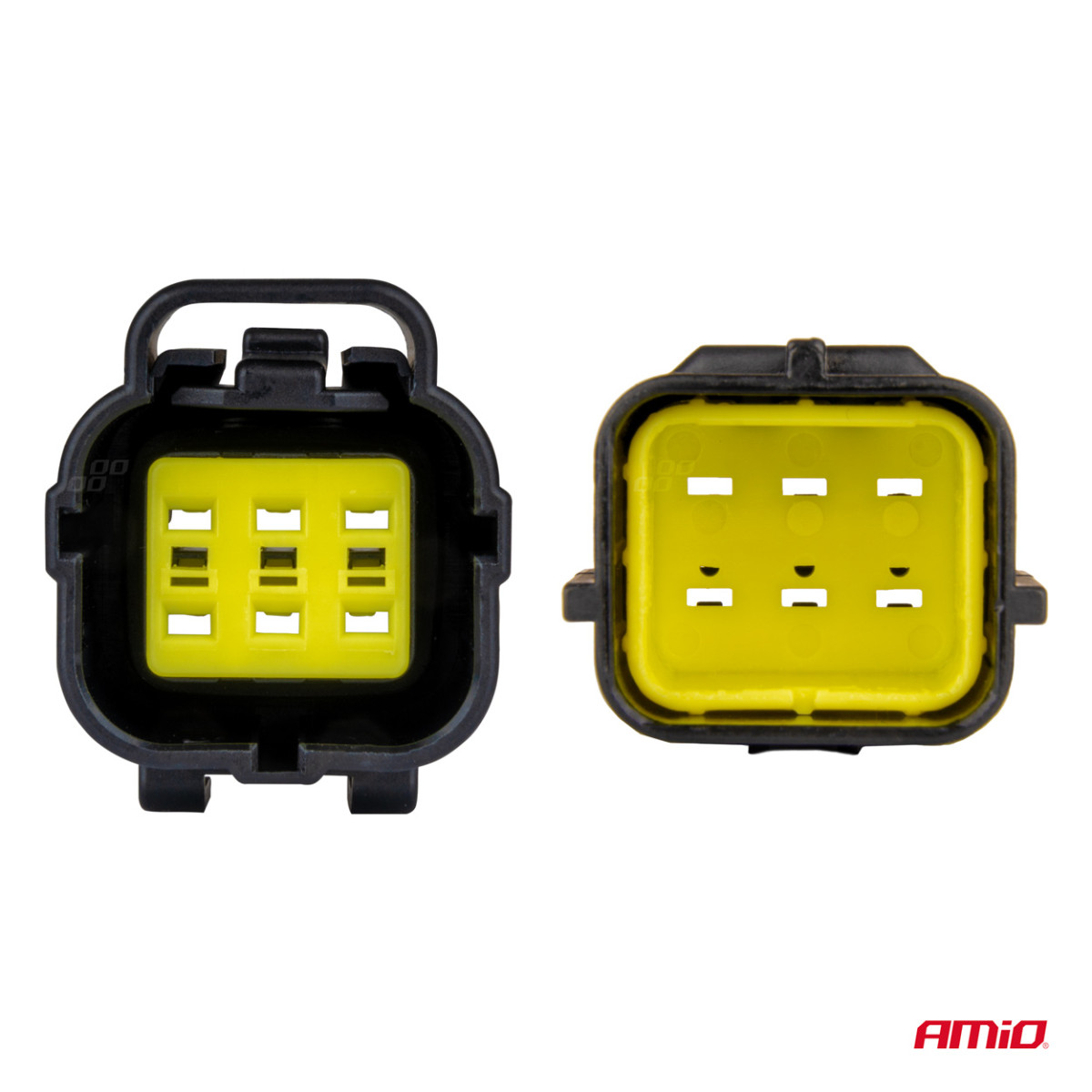 Veekindel 6-kontaktiline pistik - pistik ja pesa, 2,2 mm, AMIO-04349