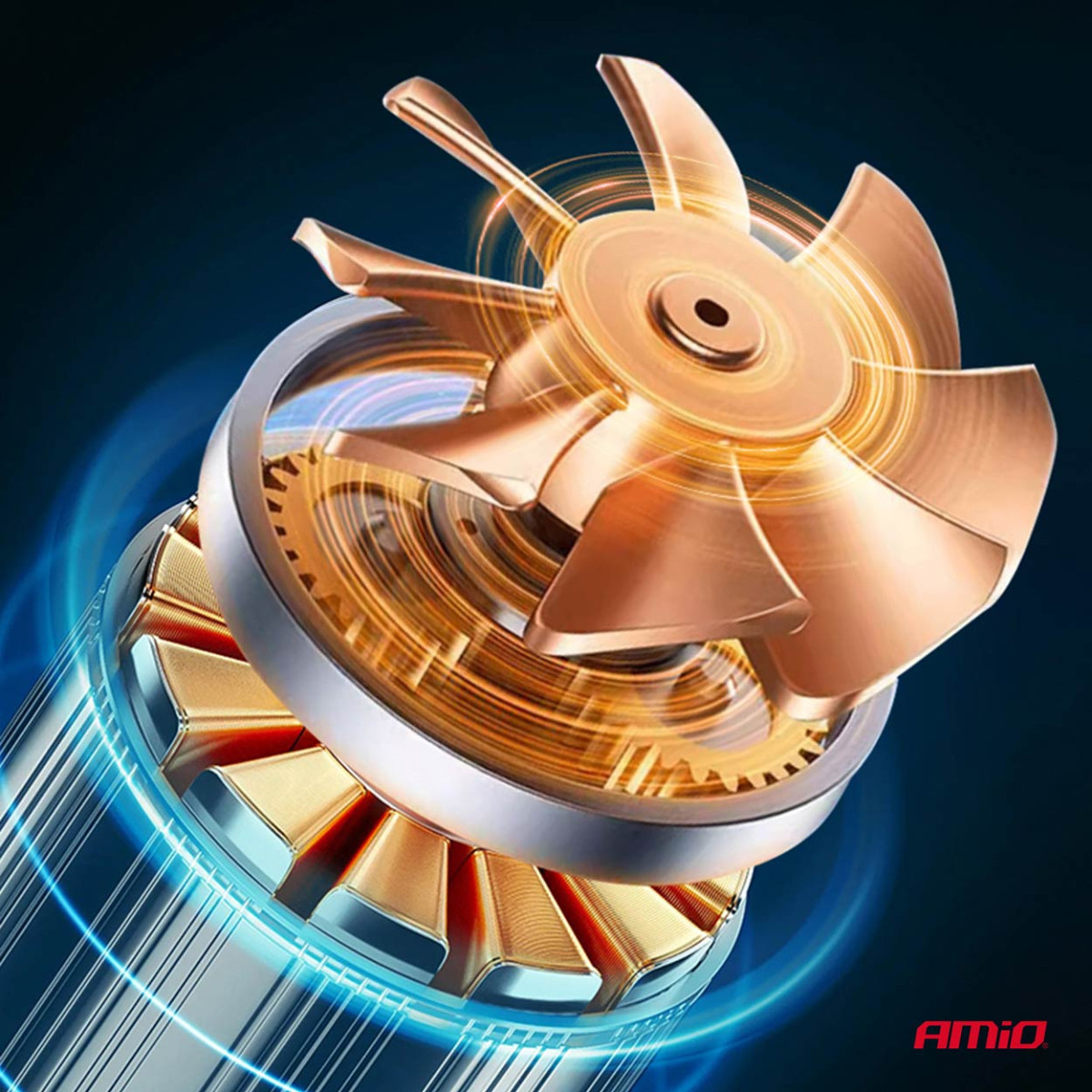 Juhtmevaba autokompressor 40W koos akupangaga AMIO-03690