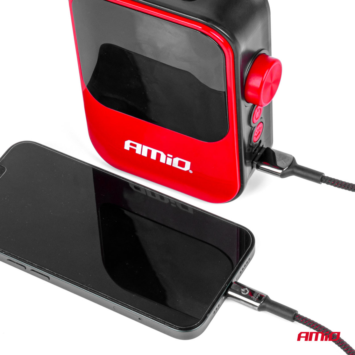 Juhtmevaba autokompressor 40W koos akupangaga AMIO-03690