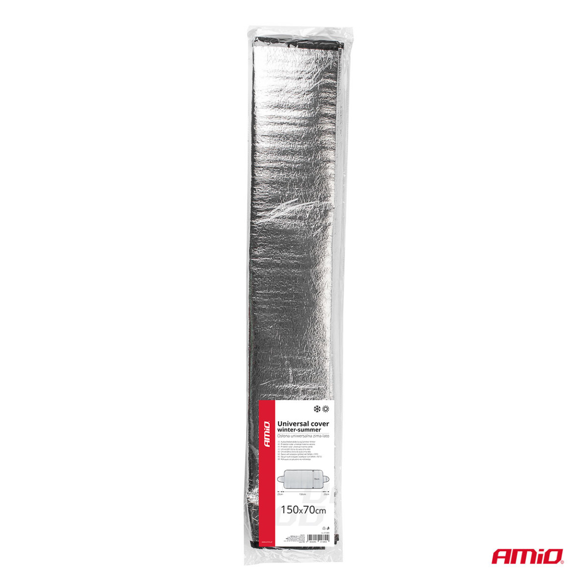 Universaalne esiklaasi kate suveks/talveks 150x70 cm AMIO-01389